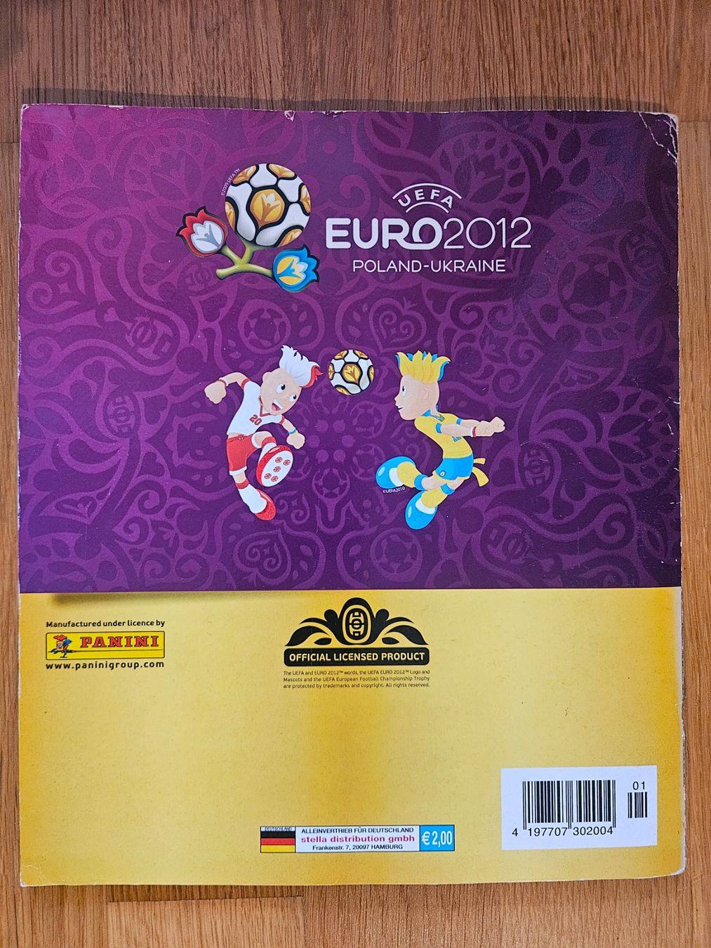 Album: Panini Album 2012 komplett vollständig – Usato da Thalwil venduto da JogaB0nito 1