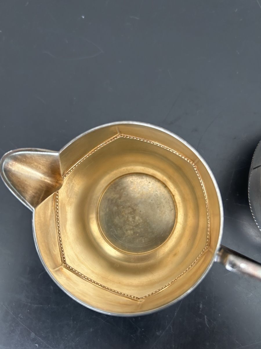 Alle Dekorationen: Jugendstil Cremier, Schale, Löffel, versilbert – Gebraucht aus Zumikon von tuna007 4