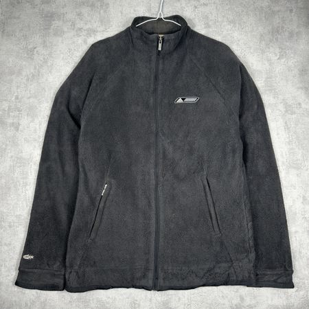 Fleece Jacket Adidas vintage noir - L femme