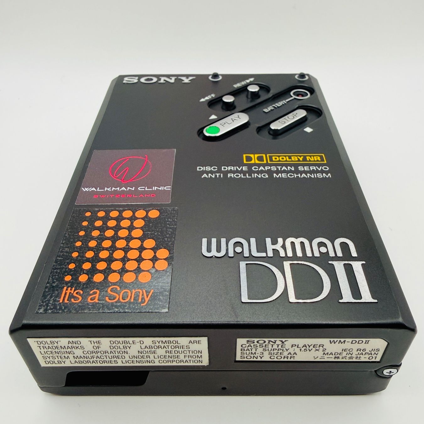 Sony Lettore multimediale portatile: Sony Walkman WM-DDII schwarz #311 – Usato da Vorderthal venduto da WalkmanClinic 3