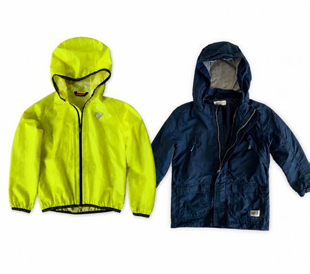 Ziener Regenjacke, H&M Jungenjacke Dunkelblau Gr116 (5–6 Ja