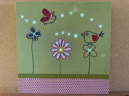 Deko-Bild mit LED - Beleuchtung