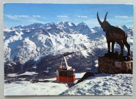 St. Moritz, Piz Nair 3057 m, Gipfelrest.