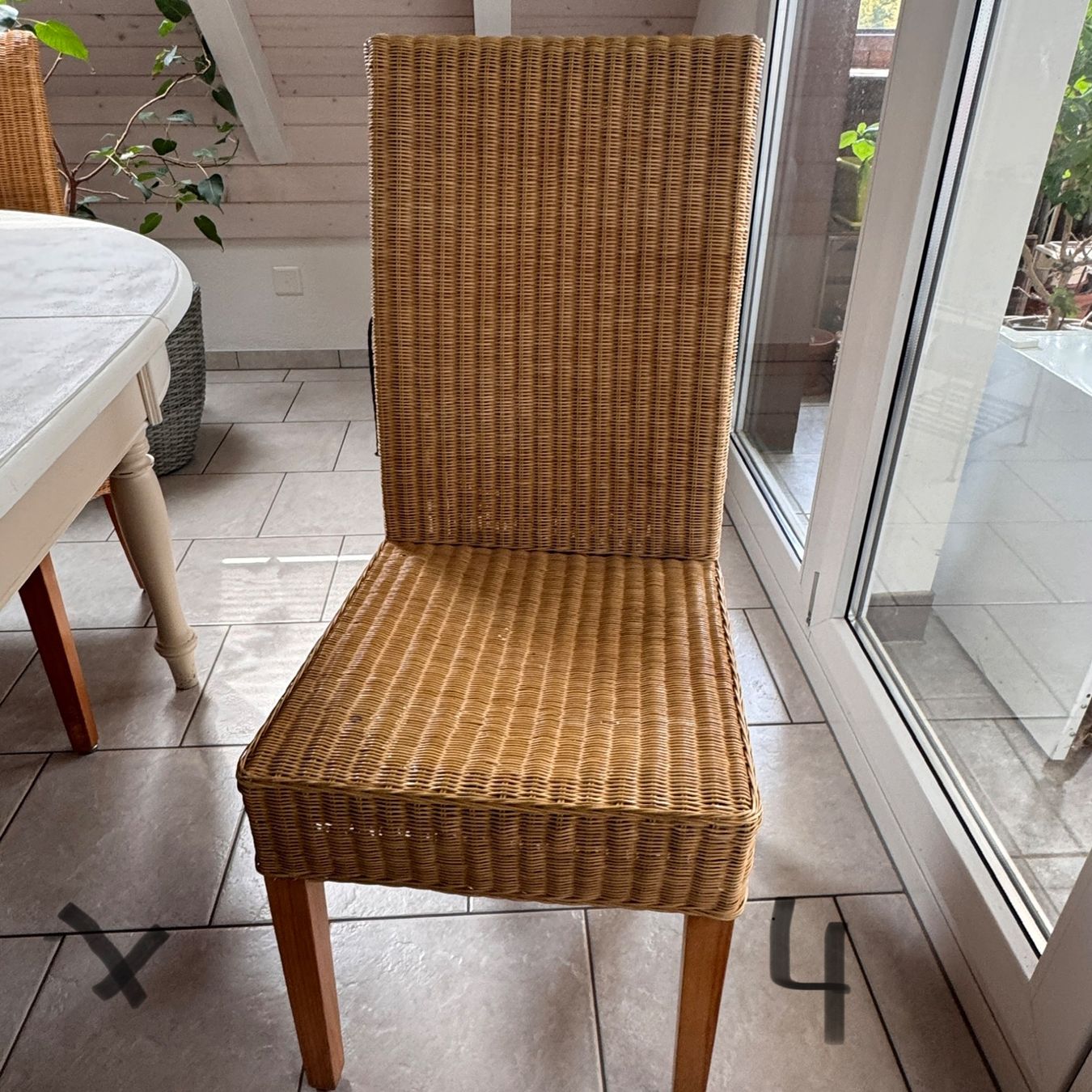 Stühle: 4 Korbstühle – Gebraucht aus Rütihof von ste_y29k