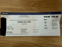 Robbie Williams 10.09.26 Sitzplatz