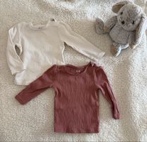 2x Langarmshirt Gr. 74