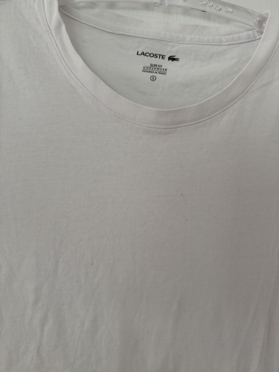 Lacoste T-shirt: Lacoste T-Shirt Gr. S, Weiss, classic – Usato da Wetzikon ZH venduto da Jan_wojt 5