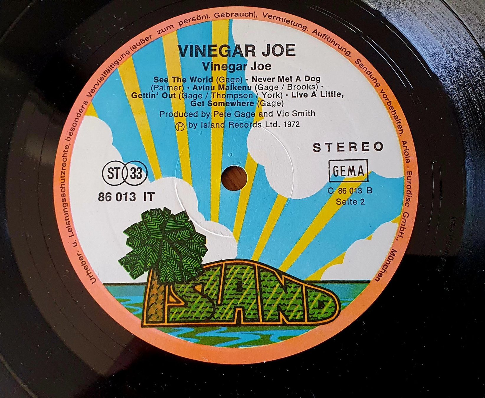 Dischi in vinile: VINEGAR JOE, Same, LP, Sehr gut++! – Usato da Kreuzlingen venduto da Cdschlumpf 2