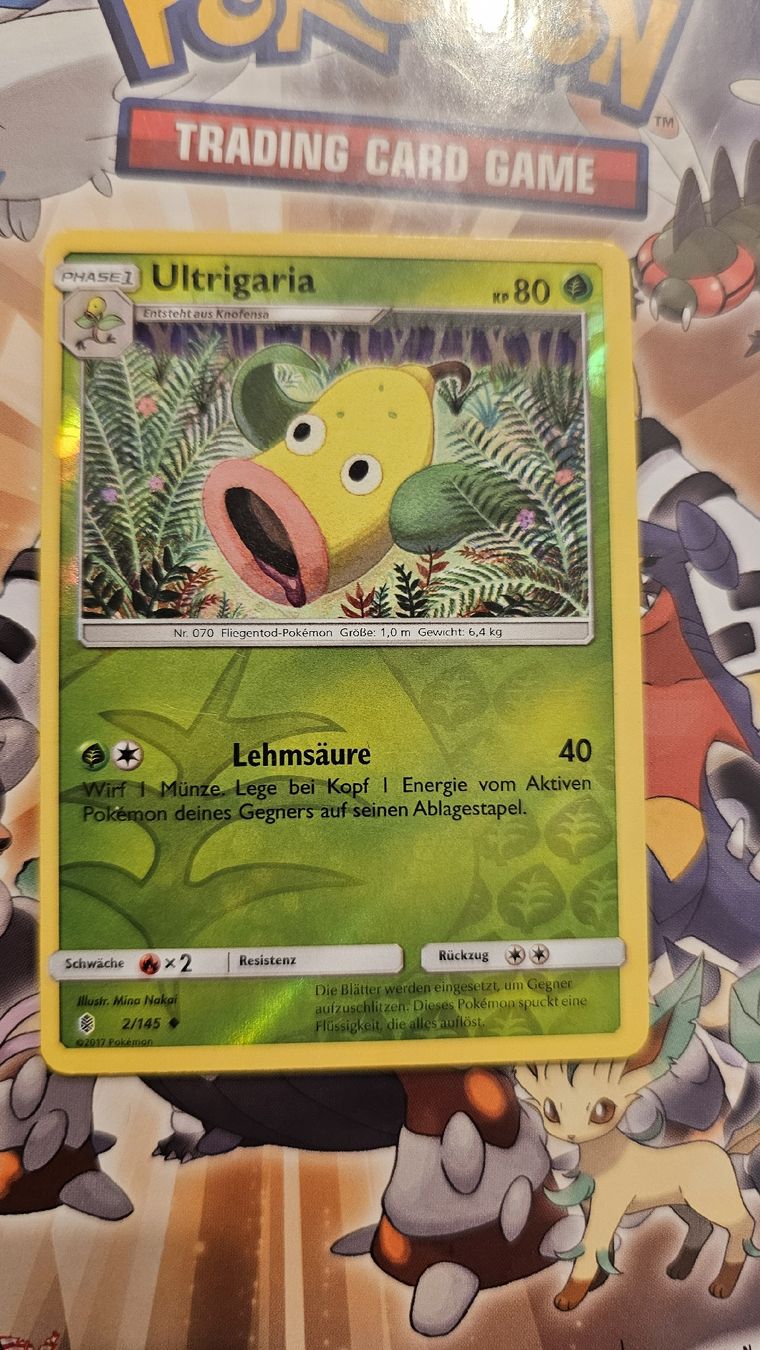 Pokémon Carte collezionabili: Pokemon Karte Ultrigaria  reverse holo – Nuovo (secondo la descrizione) da suhr venduto da m1a1
