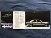 Prospekt Brochure Mercedes-Benz 190 & 190 E, W201, von 1983!