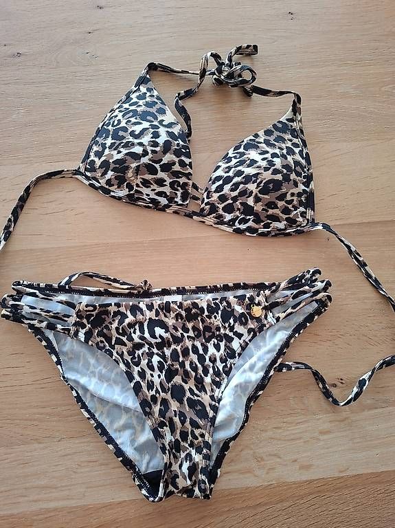 Lascana Costumi da bagno & Bikini: Lascana Bikini 34A neuwertig Leo – Nuovo (secondo la descrizione) da Flurlingen venduto da Atea8
