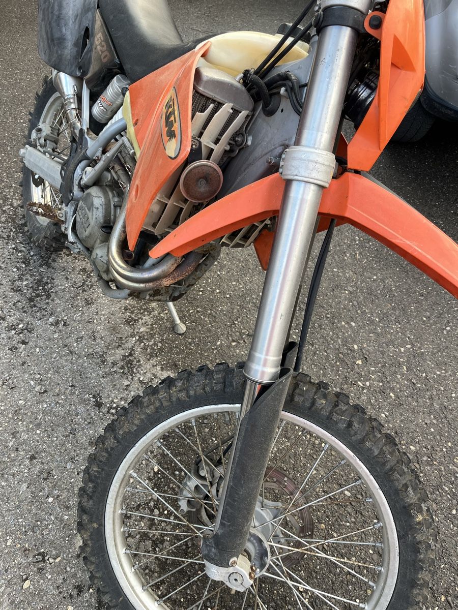 KTM Enduro: KTM 520 EXC, Zubehör – Usato da Frutigen venduto da lui_rcr5