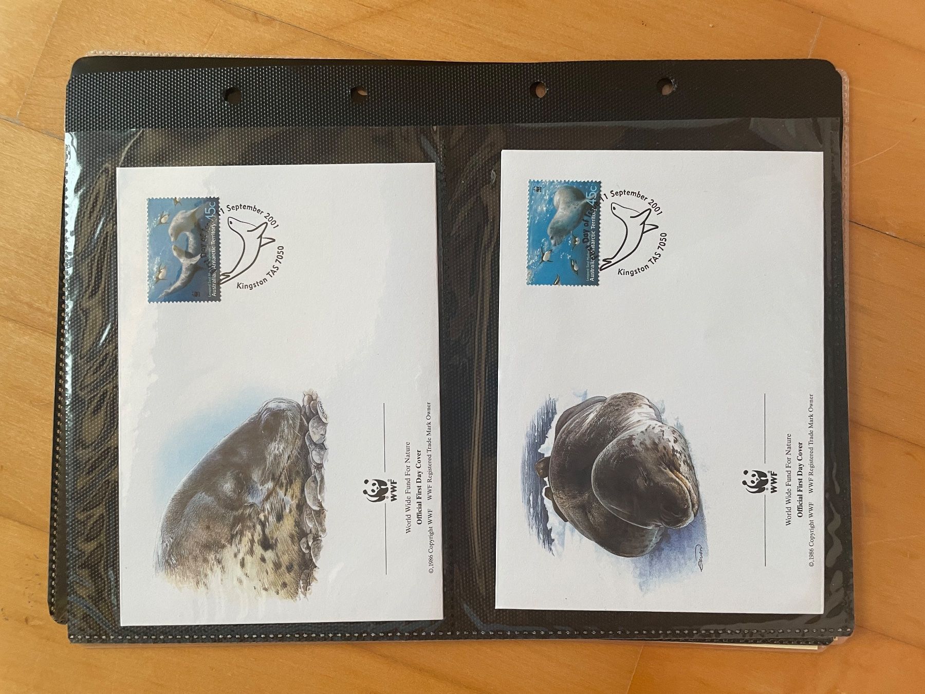 Tutti i francobolli: WWF Set "Der Seeleopard – Usato da Altdorf UR venduto da mic_z8bj 5