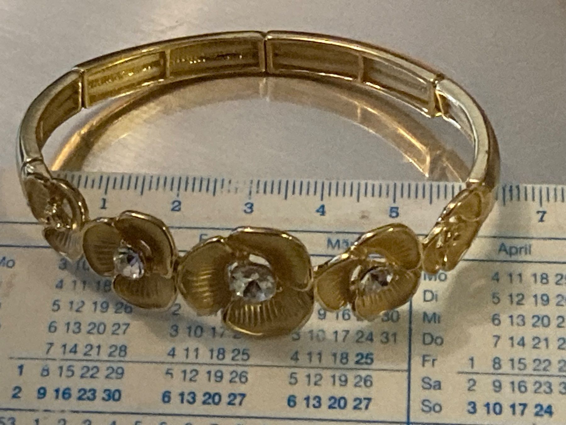 Armbänder & -reifen: Bracelet doré vintage – Gebraucht aus Marly von Antigona71 2