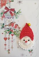 1 Stück Samichlaus Nikolaus San Nicola gehäkelt 917