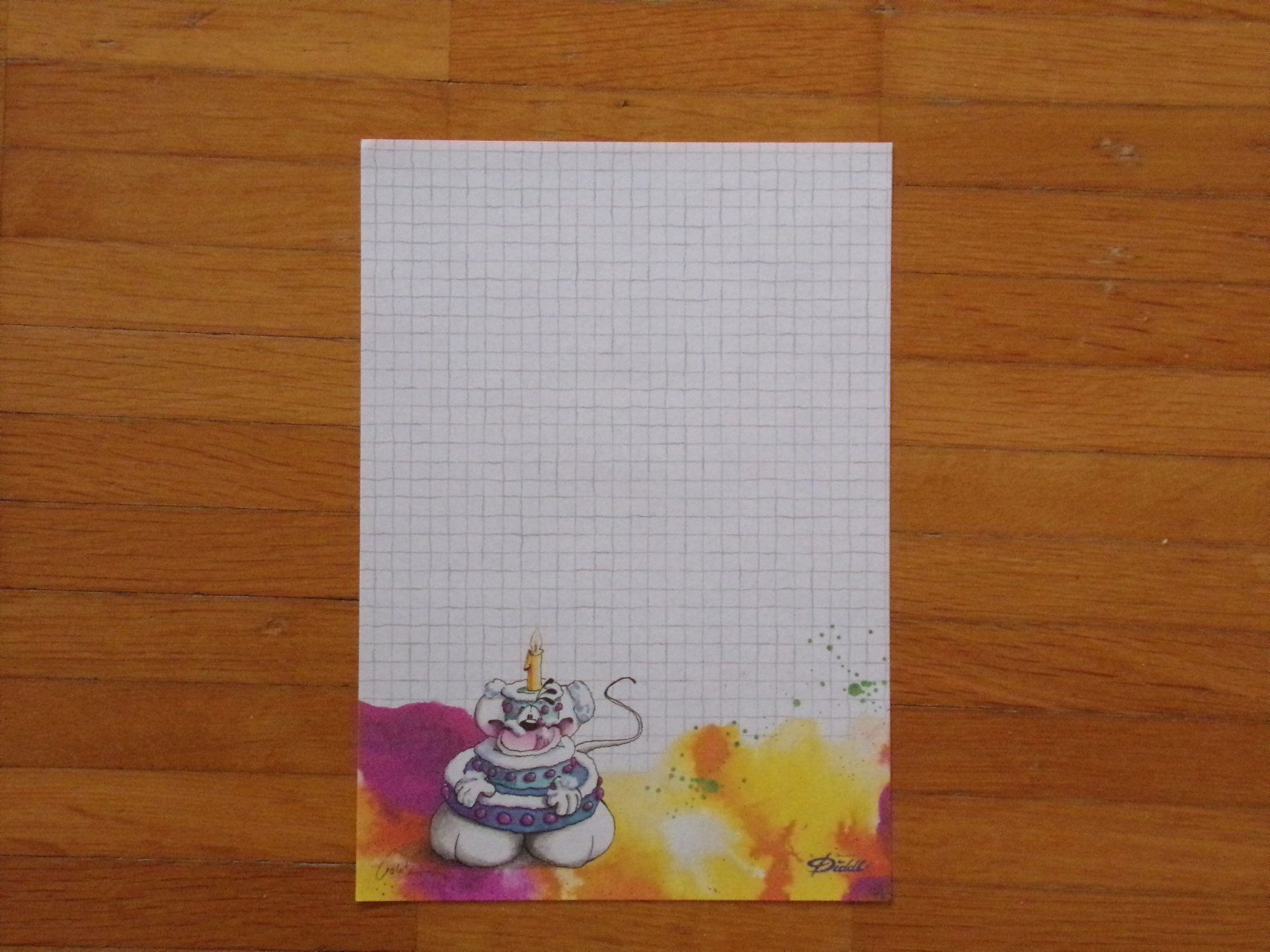 Carta: Diddl Blatt  A5   Nr. 139 – Usato da Winterthur venduto da Jessi_di