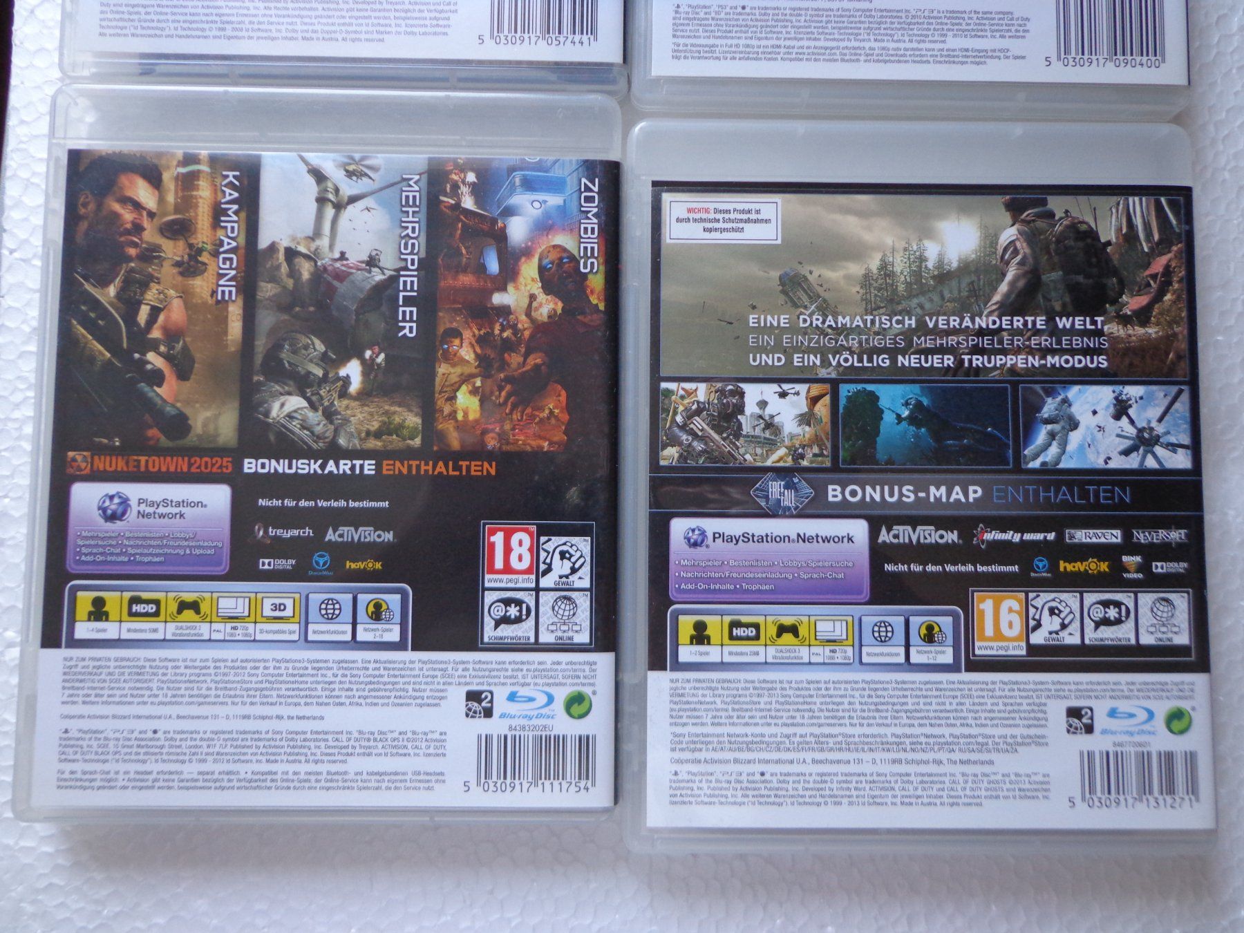 Sony Spiele: PS 3 Videospiele, Lot 4 Stück – Gebraucht aus Hinterkappelen von Roku5 6