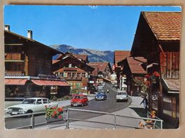 Gstaad - Dorfstrasse - année 1965