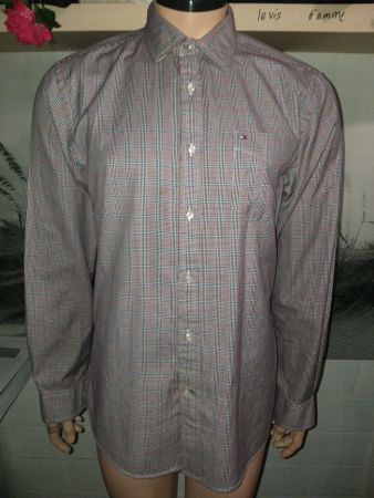 TOMMY HILFIGER  Chemise/Hemd   Taille/Grosse L   Custom Fit