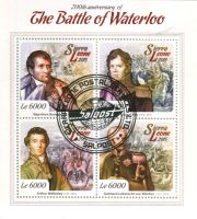 Block "Schlacht bei Waterloo". Sierra Leone