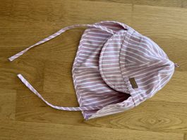 Sonnenhut gestreift pink Grösse 3-6 Monate wie neu