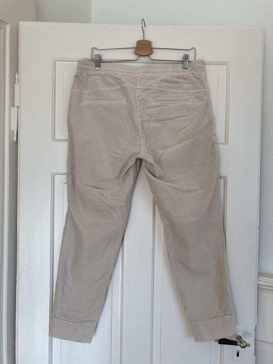 Cambio Pantaloni: Damenhose Cambio beige Samt 44 – Usato da Zürich venduto da Maki333 4