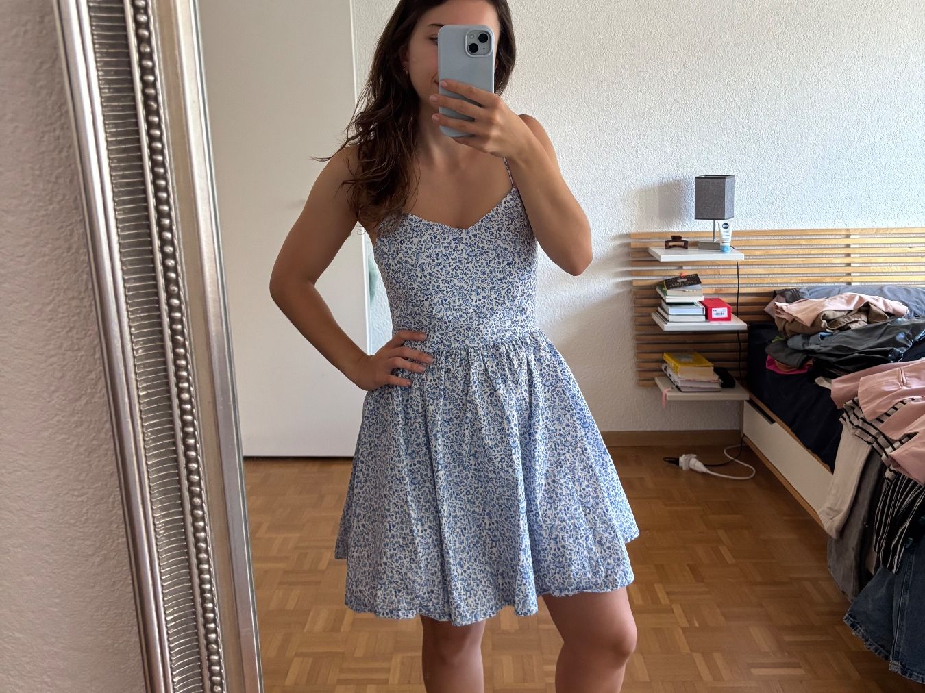 H&M Vestiti: H&M Kleid blau weiss – Usato da Bern venduto da car_6282