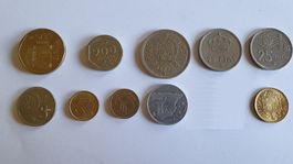 Spanien Pesetas Set - inkl. 1 x 25 Pts.Fussball WM 1982