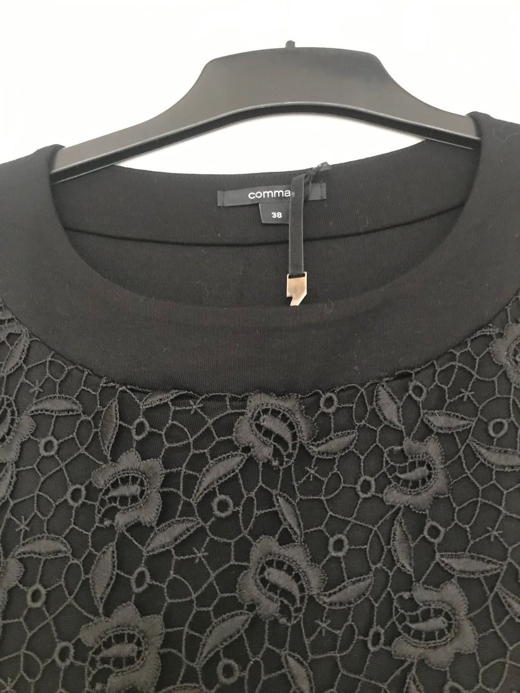 Comma Vestiti: Schickes, schwarzes Kleid von Comma, Grösse 38 – Usato da Freienstein venduto da Jessy024 1