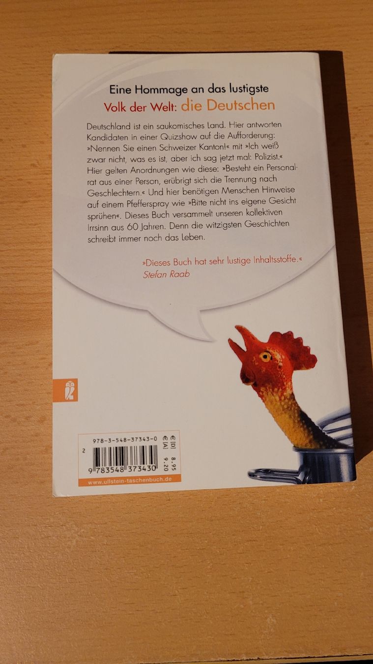 Libri: Buch: Deutschland einig Deppenland. – Usato da Effretikon venduto da FoFo182 1