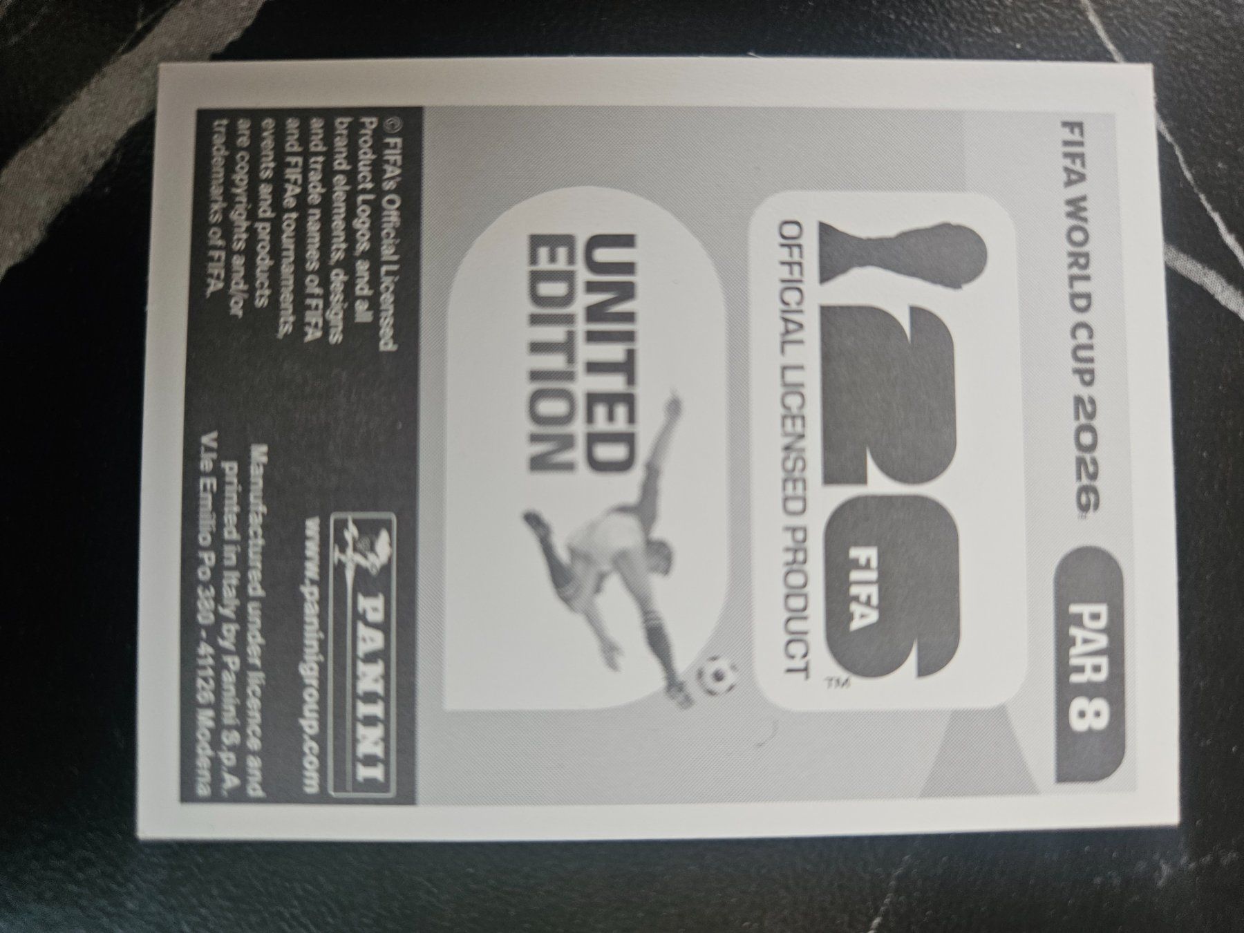 Panini Carte collezionabili: PAR 8 – Usato da Würenlingen venduto da Dinli 1