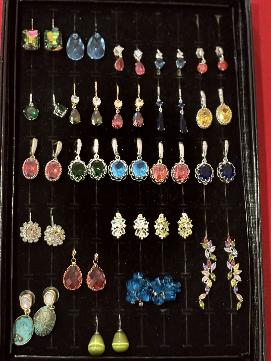 Orecchini pendenti & Orecchini a lobo: Schmuck-Set: Elegante Ohrringe – Nuovo (secondo la descrizione) da Glattbrugg venduto da Toya77 1