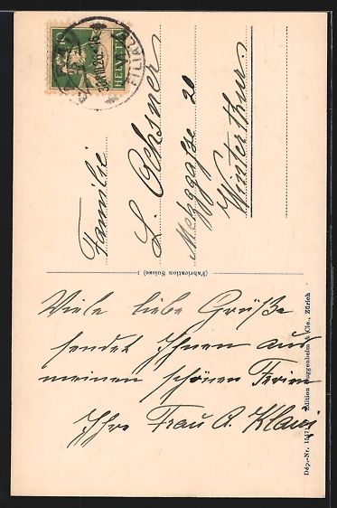 Cartes postales: AK Aarau, Ortspartie mit Kirche, 1926 – D'occasion à Berlin par bartko-reher 1