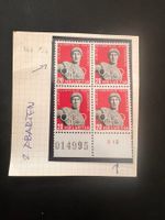 CH  Abart Loch im Arm Mi. 260 im Viererblock * (2168)
