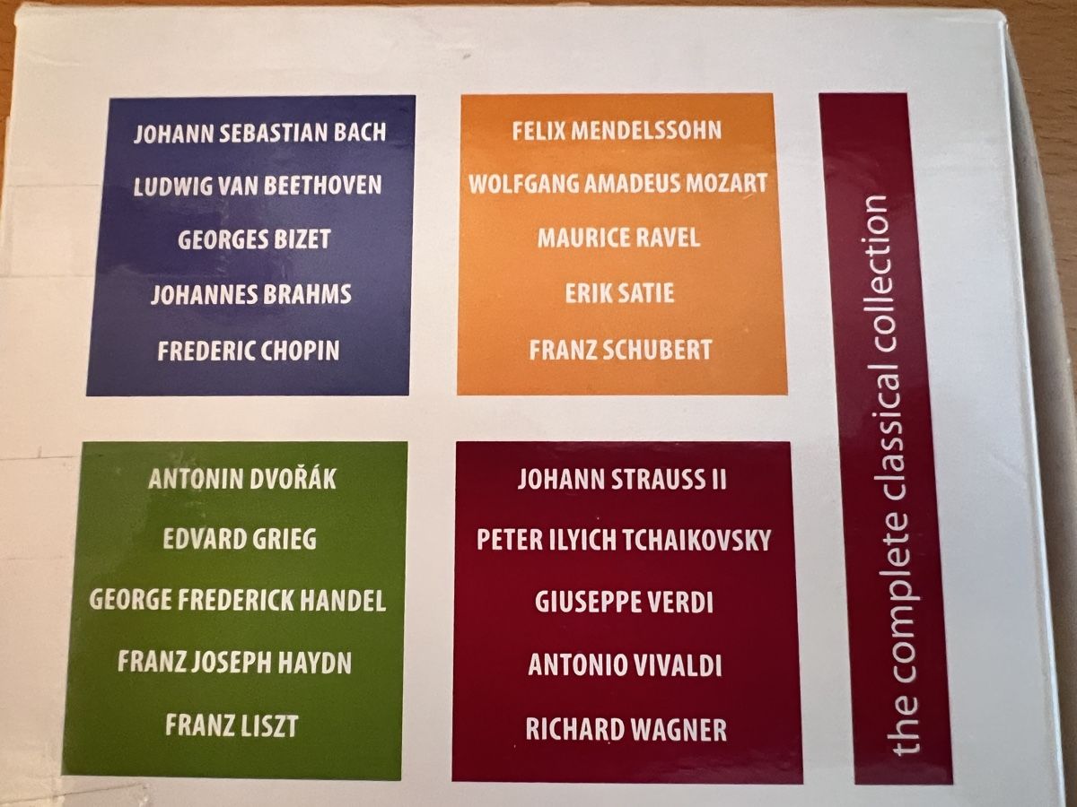 CD: Klassik CD Box The Complete Classical Collection 20 CDs – Usato da Rikon im Tösstal venduto da s3-niku 6