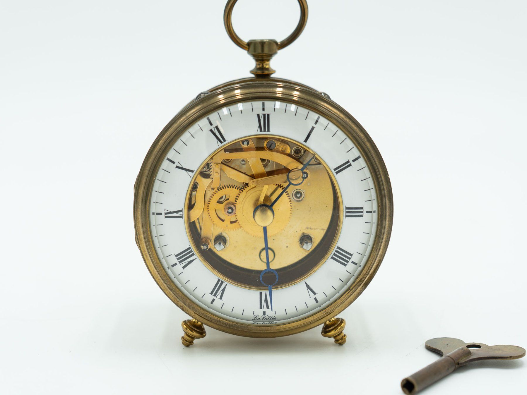 Réveils: Weckeruhr Matthew Norman 1910 Messing, Skelett - Ref. 07/23 – D'occasion à Au ZH par BrockiAu 1