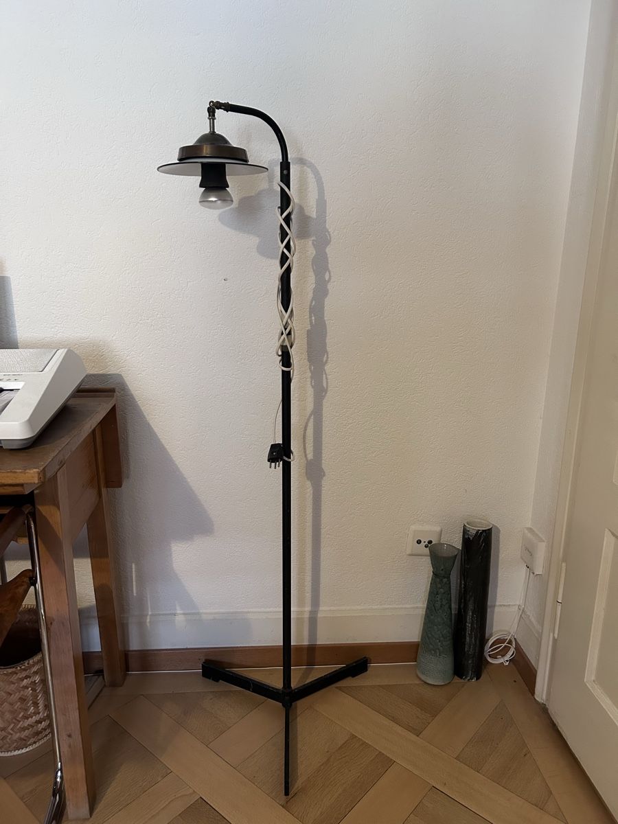 Lampade: Vintage Stehlampe Metall 135 cm  – Usato da Zürich venduto da ann_9fv5 8