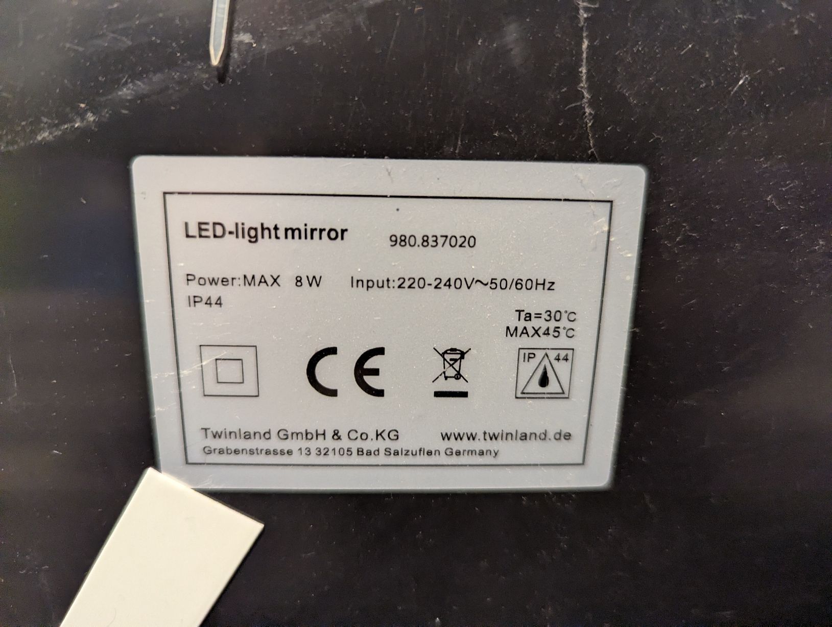 Spiegel: Spiegel mit LED Beleuchtung – Gebraucht aus Wünnewil von Susuki125gt 1