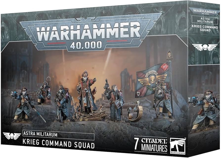 Kit di modellismo & Modellini statici: Warhammer 40K Krieg Command Squad OVP – Nuovo e nell'imballaggio originale da Pratteln venduto da nic_c2gw