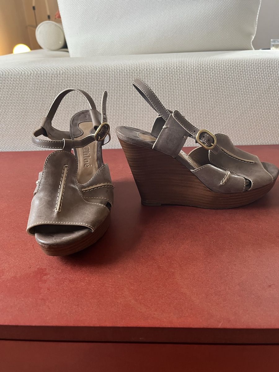 Scarpe da donna: Chloé Plateau Sandale Gr. 38 – Usato da Rodels venduto da flor323