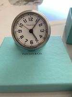 Tiffany & Co. Wecker Reisewecker Silber TOP Zustand!