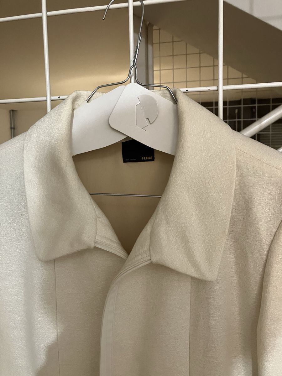 Fendi Giacche: Fendi - veste courte en soie tissée  – Usato da Vich venduto da SophieCo 1