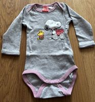 Snoopy Baby Body Langarm, Grösse 62/68
