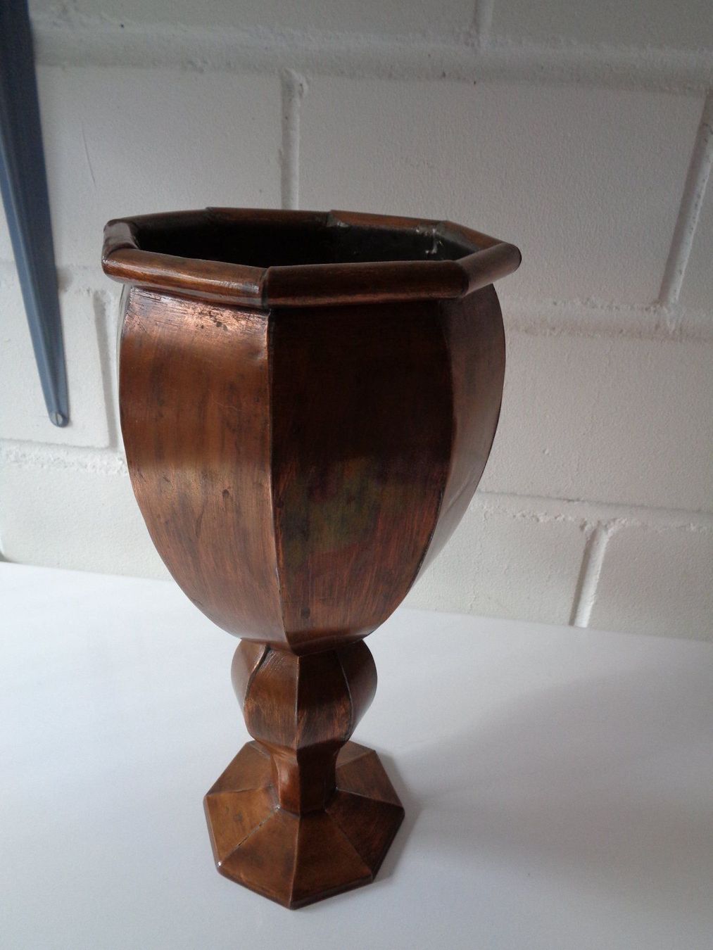 Vasi & Recipienti: Kupfer-Vase, CH-Handarbeit von 1953 – Usato da Wiesendangen venduto da Gullfoss 6