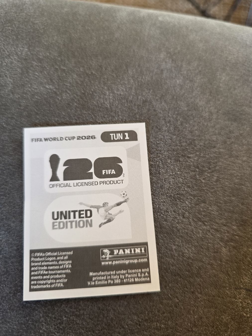 Panini Carte collezionabili: Panini WM 2026 TUN 1 – Nuovo (secondo la descrizione) da Romanshorn venduto da leeh78 1