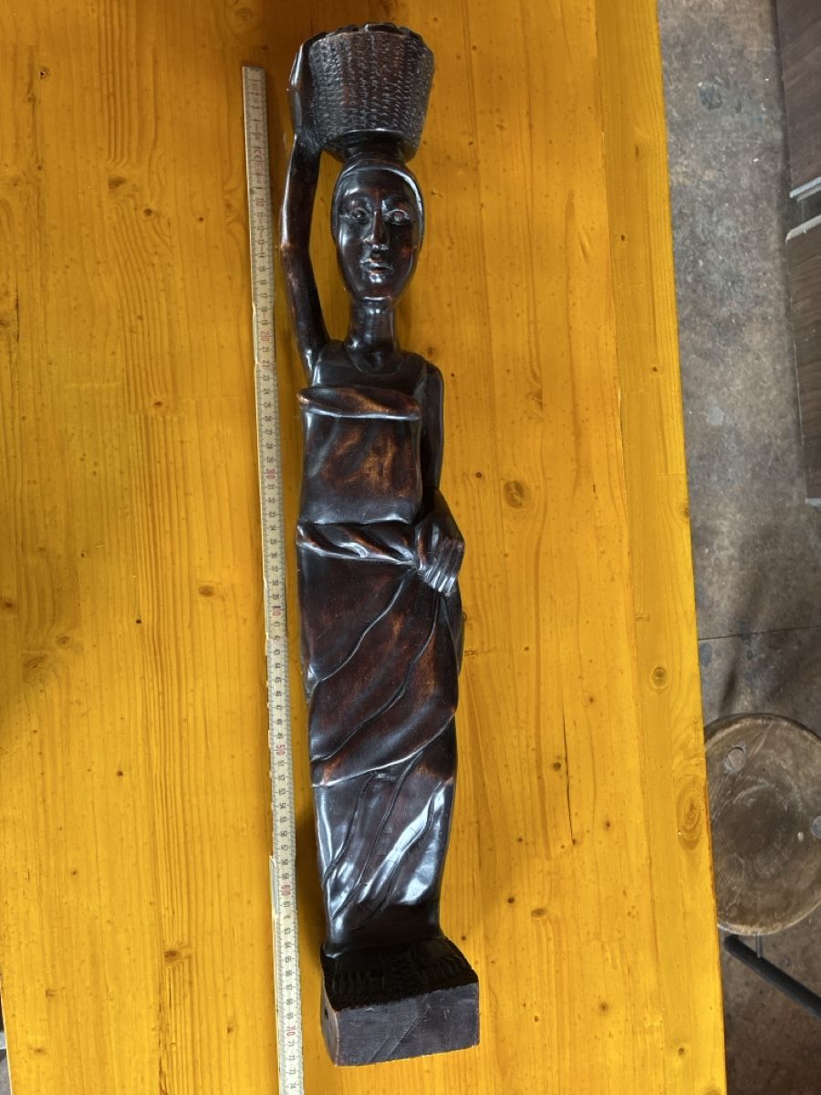 Figuren: Statuette africaine en bois, 70 cm – Gebraucht aus Lully FR von myr_pzt8