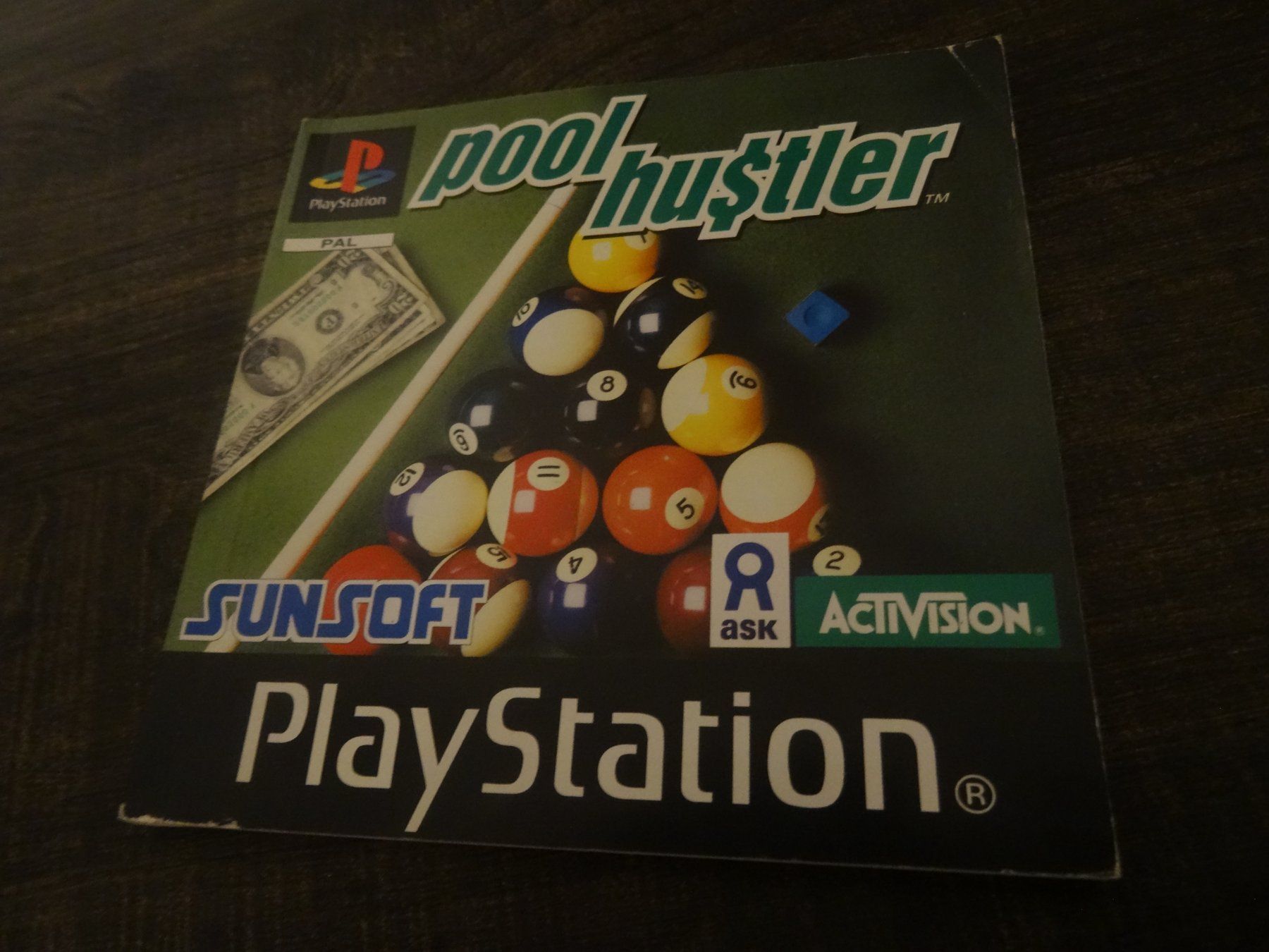 Spiele: Anleitung zu Pool Hustler PS1 – Gebraucht aus Olten von Disc-Ausverkauf