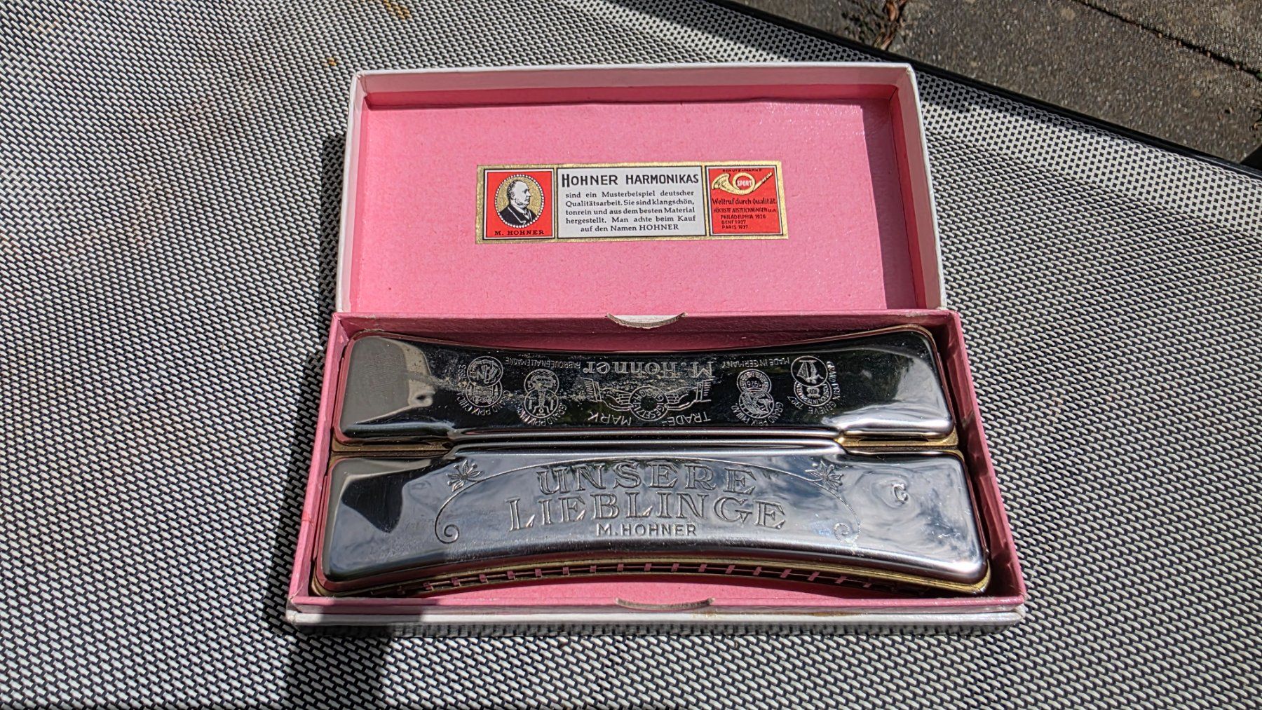 Hohner Strumenti musicali: Alte Mundharmonika  M.HOHNER – Usato da dornach venduto da hundeliebe01 1