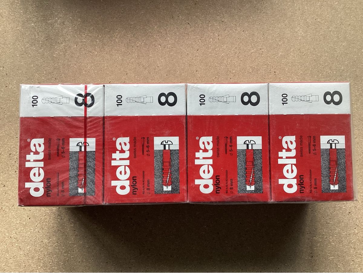 Anker: Delta Dübel 8mm – Neu und originalverpackt aus niederurnen von Hagugelmann