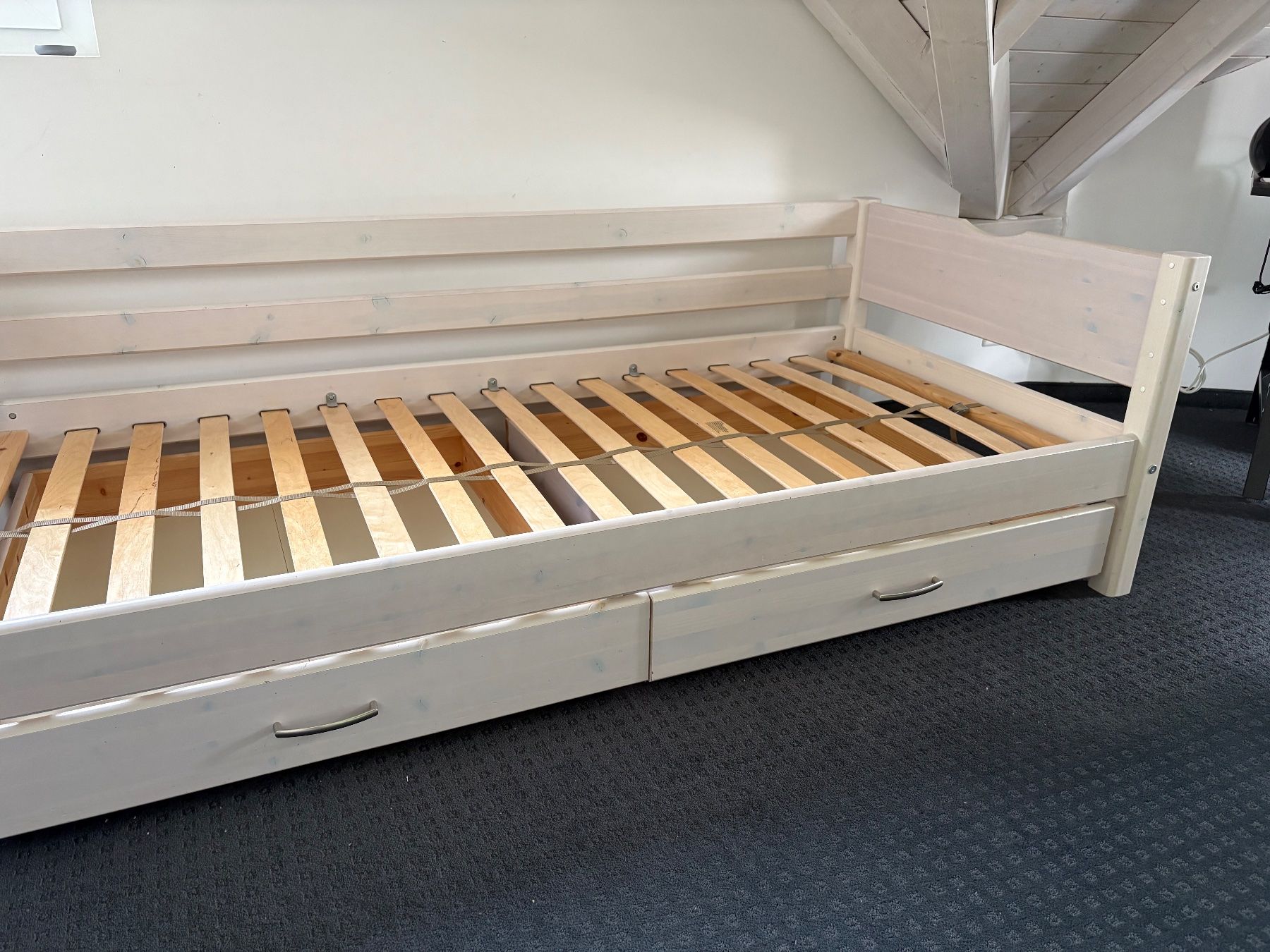 Flexa Letti: Flexa Einzelbett mit Schubladen, 90x200 cm – Usato da Neerach venduto da Leto06 1